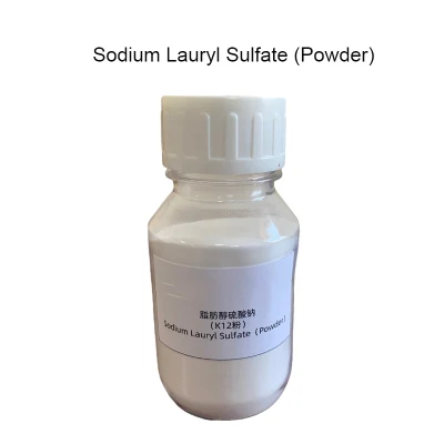 Poudre de laurylsulfate de sodium (SLS) CAS 151-21-3